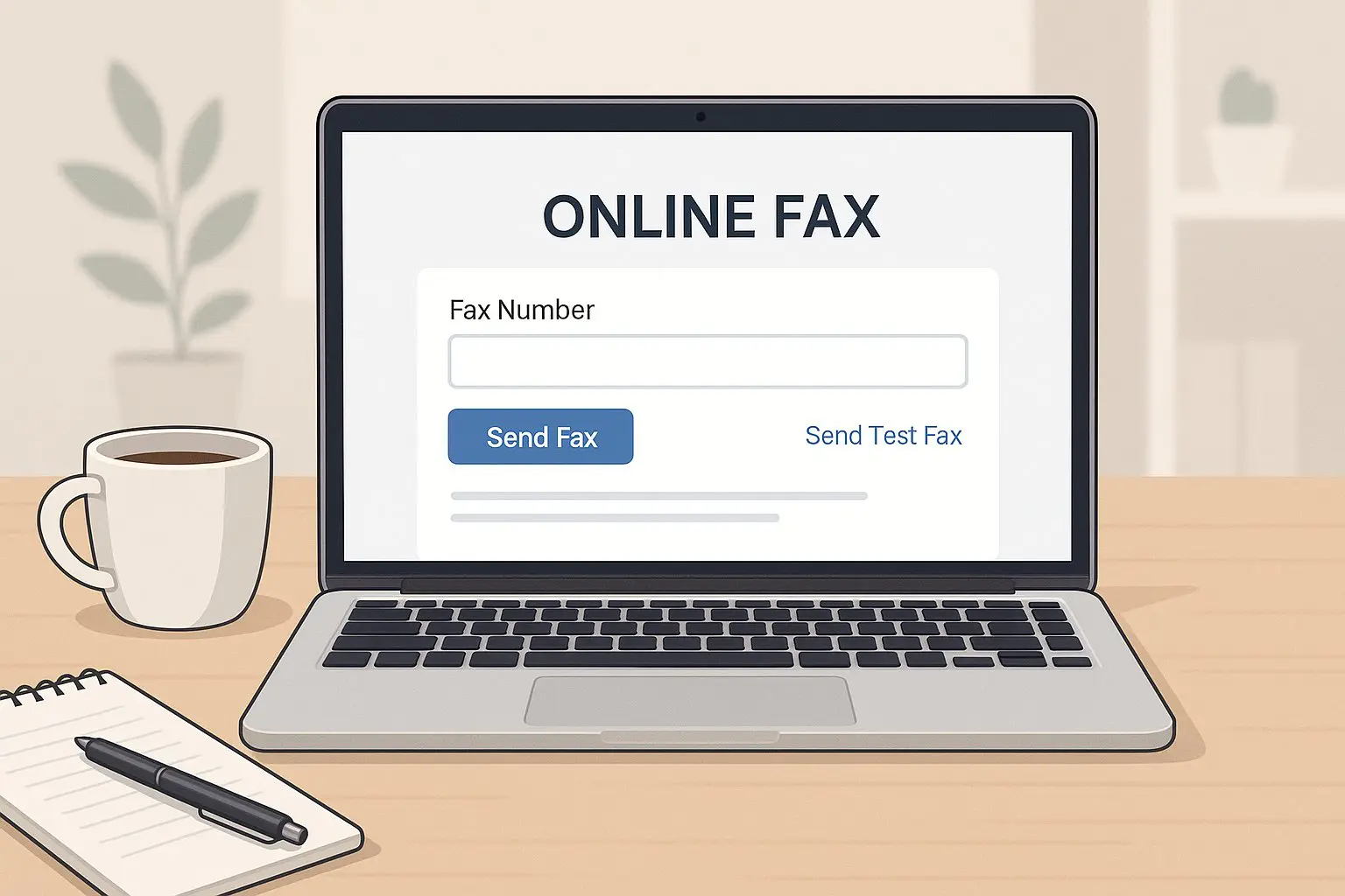 send test fax online fax service