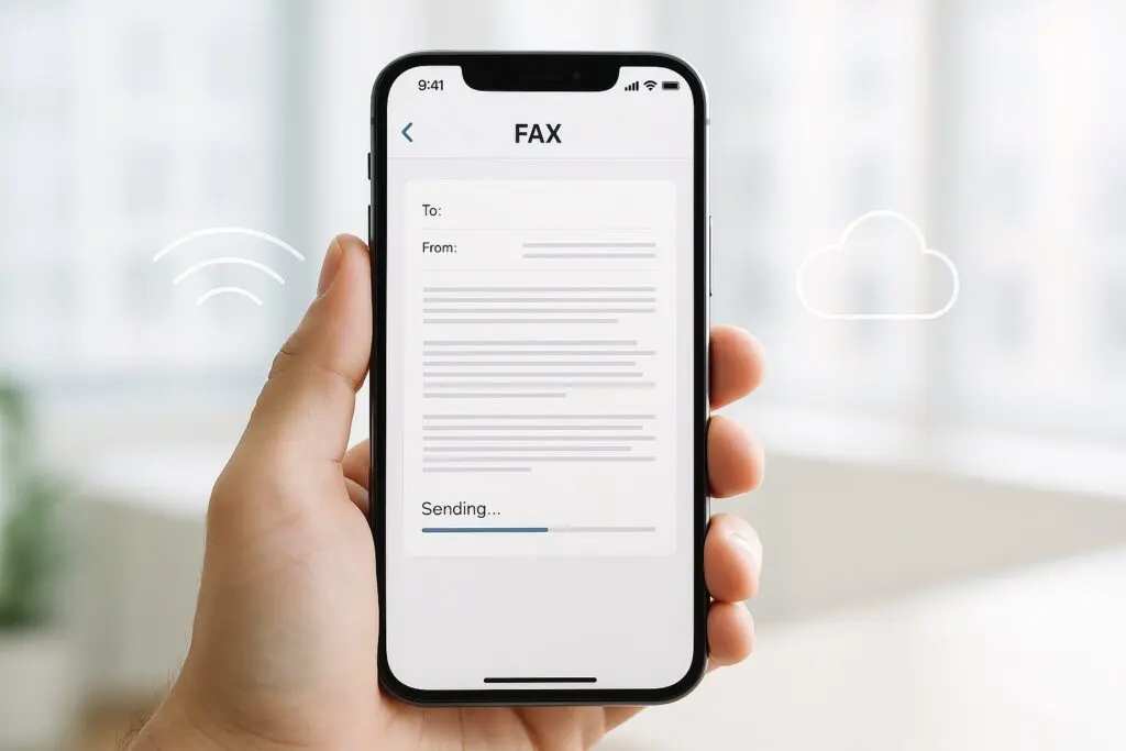Faxing From An iPhone - Without A Fax App