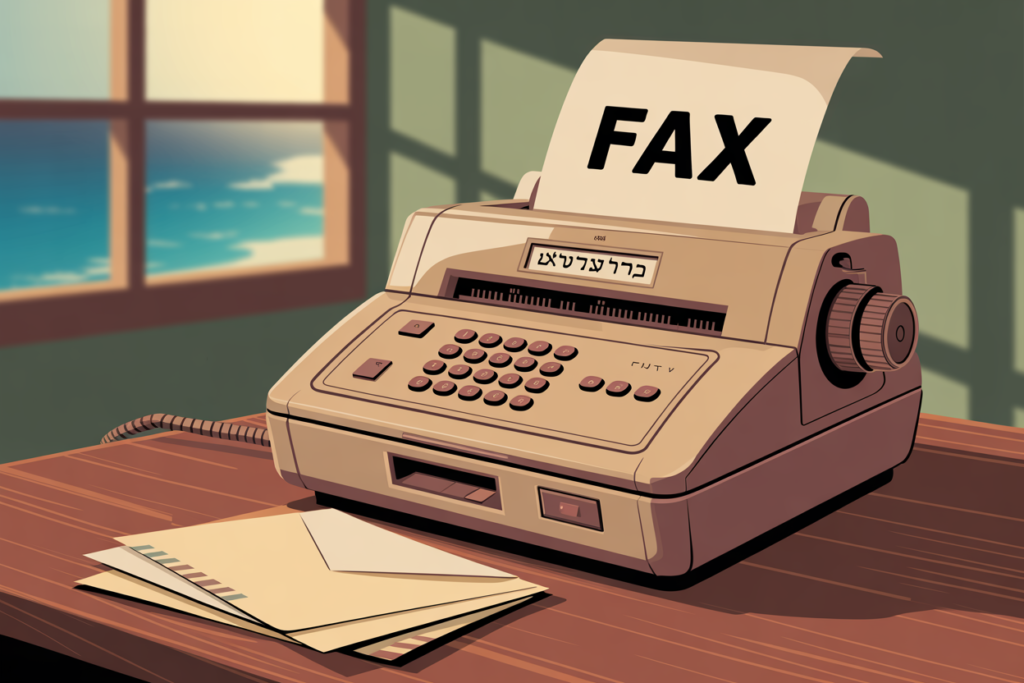 fax in israel feature