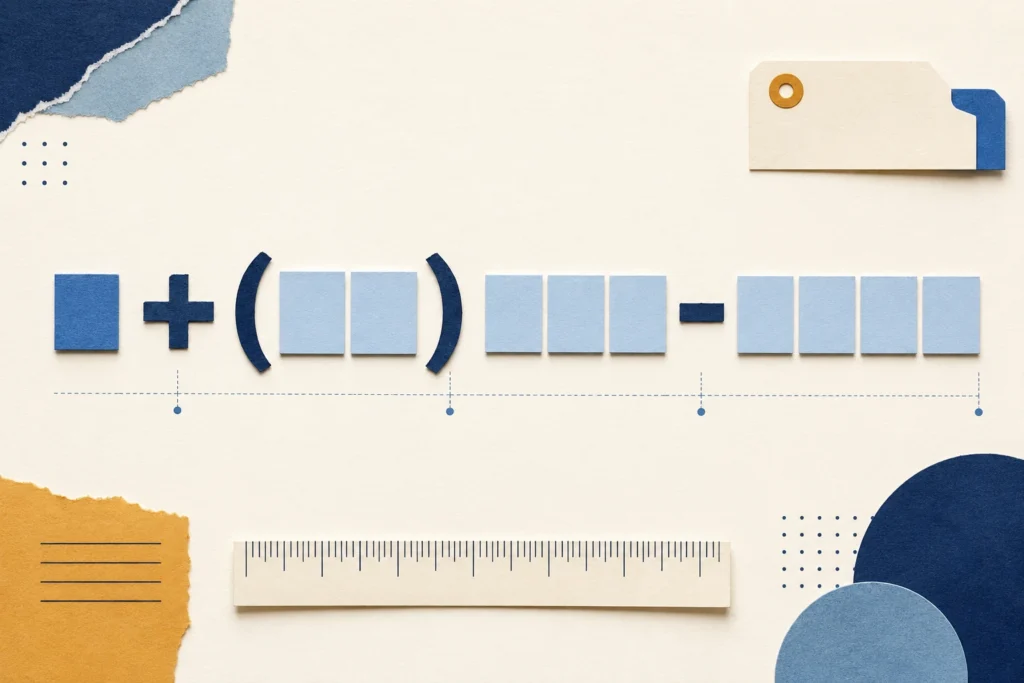 Illustration showing a fax number format with a country code, area code, grouped number blocks, parentheses, and a hyphen.