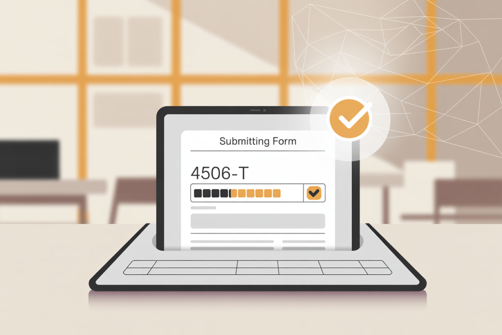 form 4506 online fax submission
