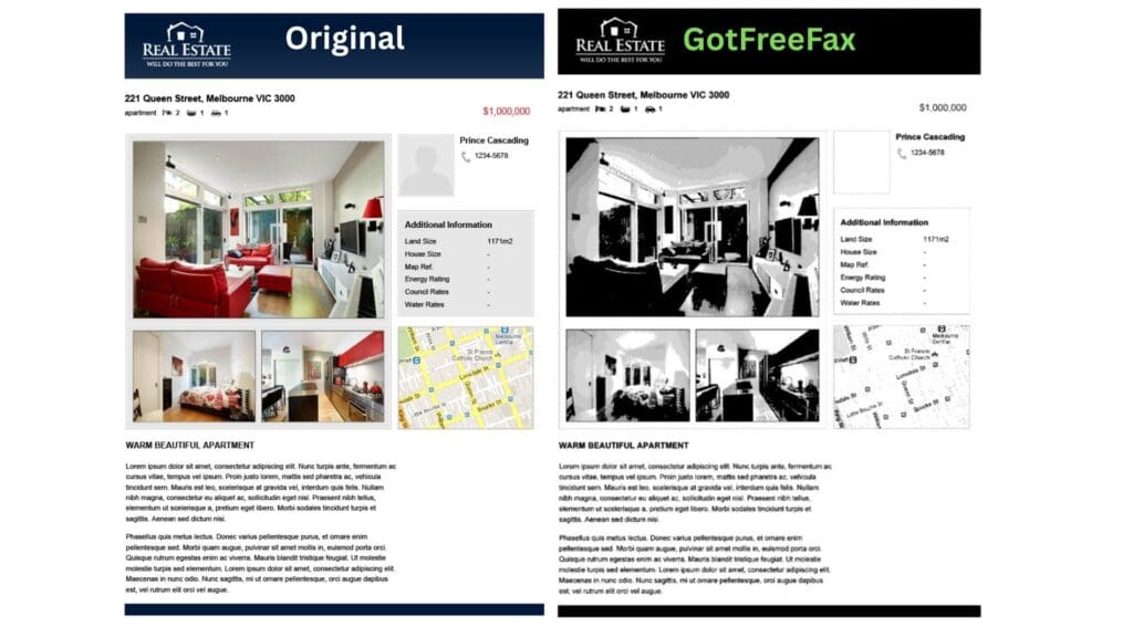 gotfreefax fax quality comparison