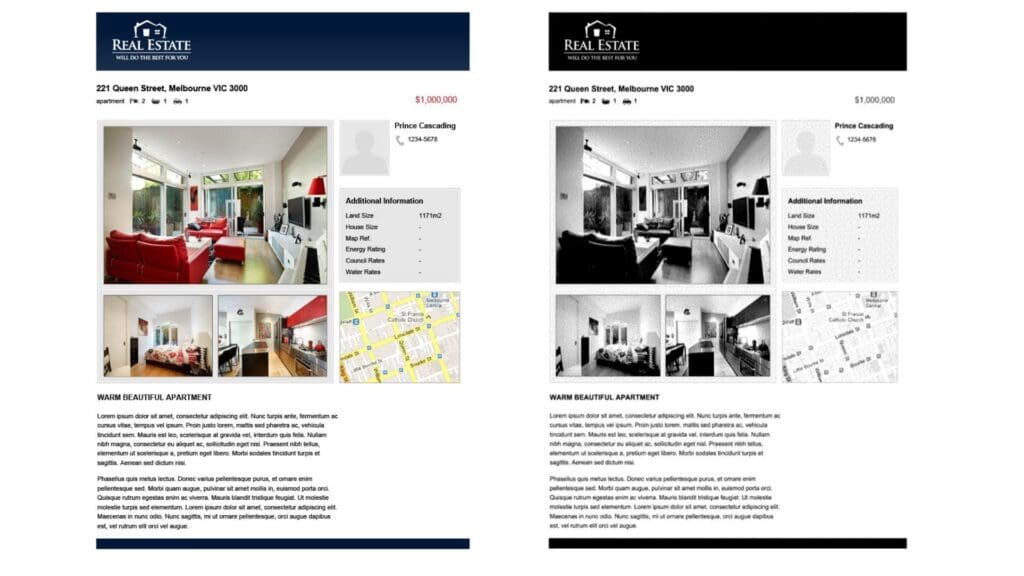 humble fax Qualitätstest-Beispiel