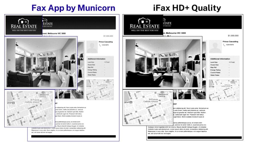 municorn vs HD+ quality of ifax
